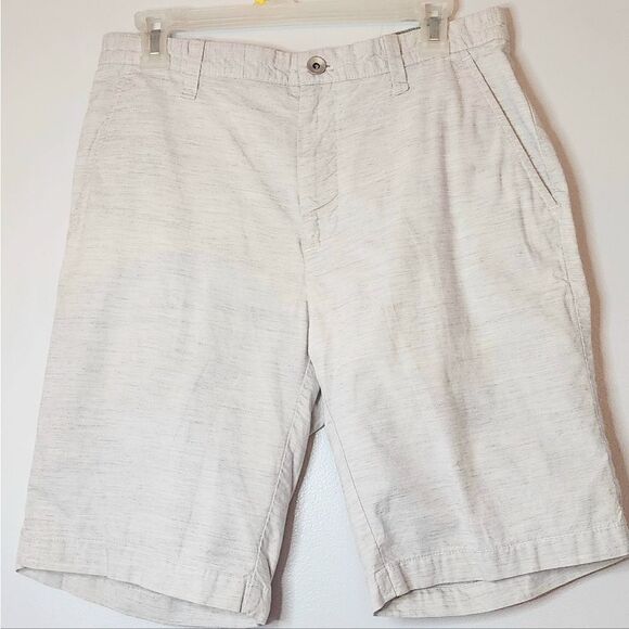 Calvin Klein men's shorts size 32 heathered ecru - Picture 1 of 11